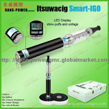 transpower(itsuwa)patented newest e cigarette smart igo